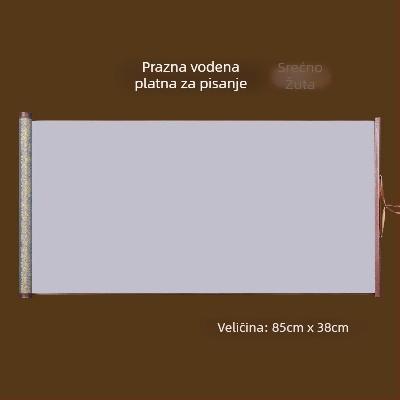 Tan yixuan Plat za vodno pisanje za kaligrafiju i vježbanje četkicom, mreža u obliku riže, brokat dizajn, perivo