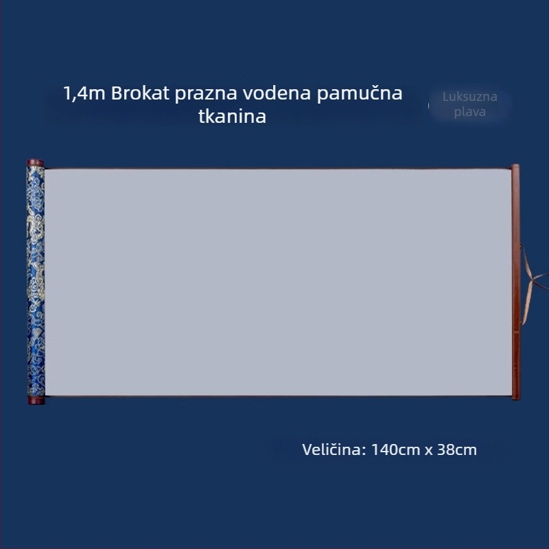 Tan yixuan Plat za vodno pisanje za kaligrafiju i vježbanje četkicom, mreža u obliku riže, brokat dizajn, perivo