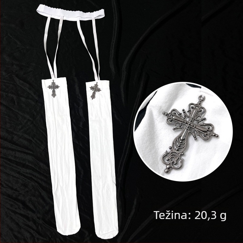 Halloween seksi redovnica cosplay kostim za odrasle – za žene u dobi 18–24 godina, poliester, sadržaj 70–80%, jesen 2025
