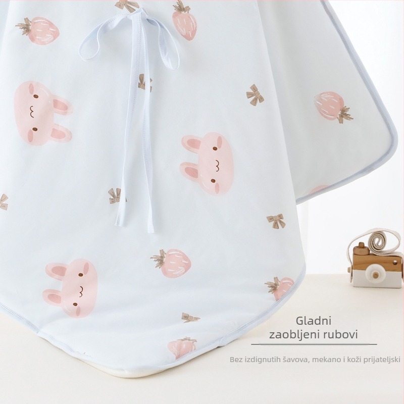 Deka za novorođenče u porodni odjel, debela pamucna deka s poliesterom, uzorak životinja, za proljeće, jesen i zimu