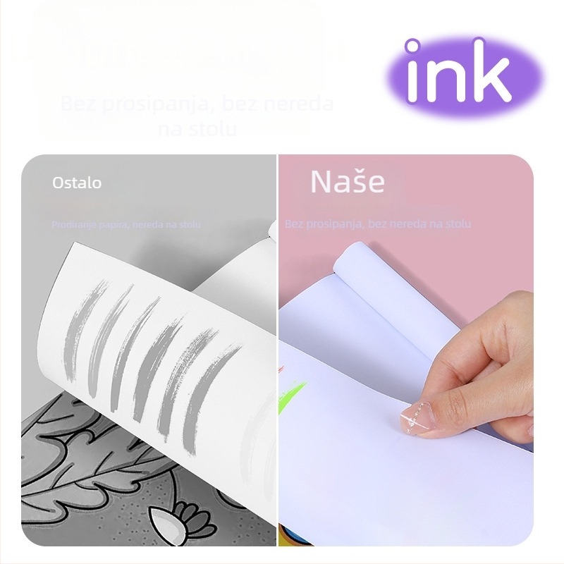 Akril marker za djecu — vodootporan, za pranje, DIY akvarel marker