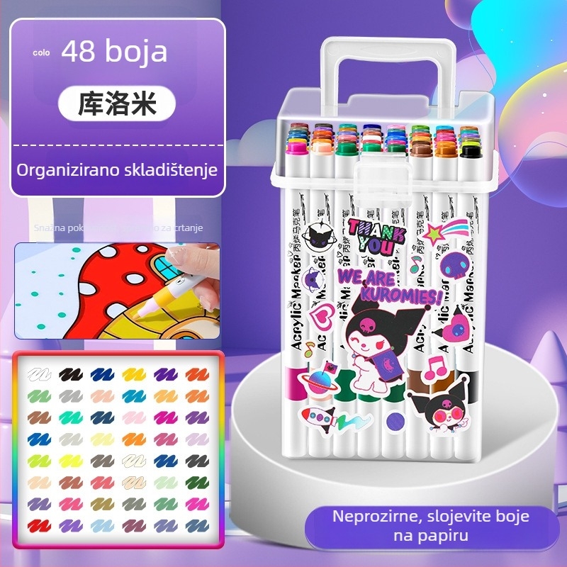 Akril marker za djecu — vodootporan, za pranje, DIY akvarel marker