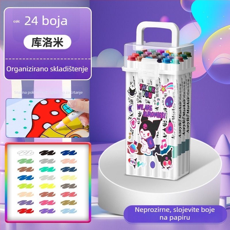 Akril marker za djecu — vodootporan, za pranje, DIY akvarel marker