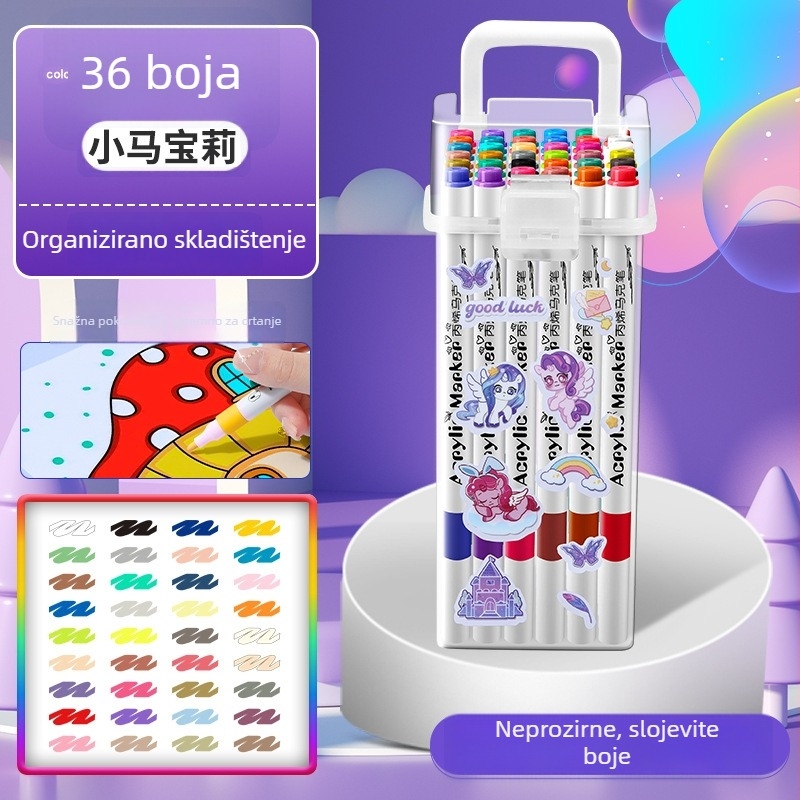 Akril marker za djecu — vodootporan, za pranje, DIY akvarel marker