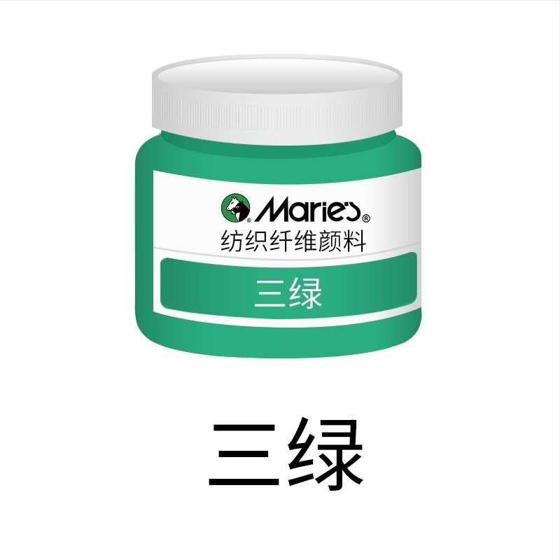 Tekstilna pigmentna boja s biljnim pigmentima – 50 ml po bočici, vodootporna, otporna na izblijedivanje