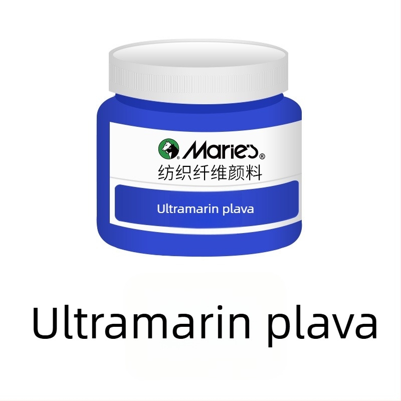 Tekstilna pigmentna boja s biljnim pigmentima – 50 ml po bočici, vodootporna, otporna na izblijedivanje