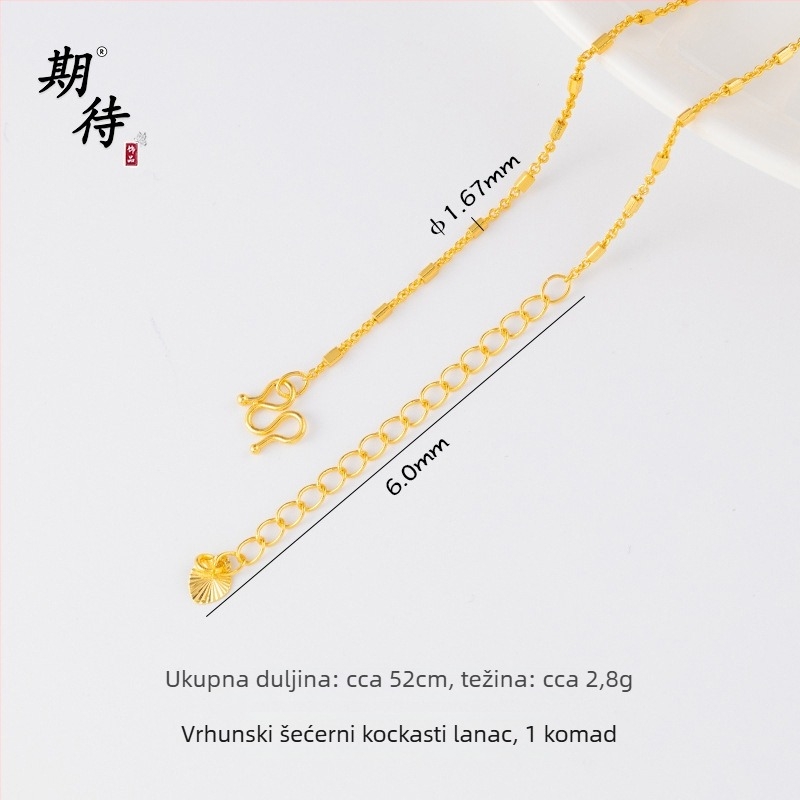 DIY dodaci za nakit – pozlaćeni bakar, elektroplatiranje, vintage stil, lanac s perlicama