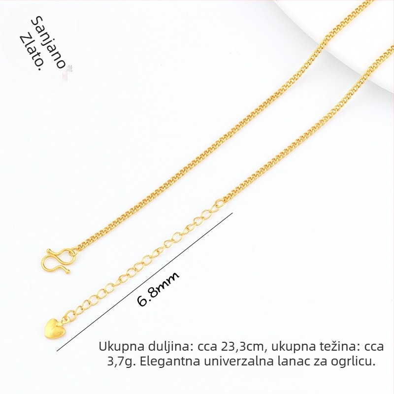 DIY dodaci za nakit – pozlaćeni bakar, elektroplatiranje, vintage stil, lanac s perlicama