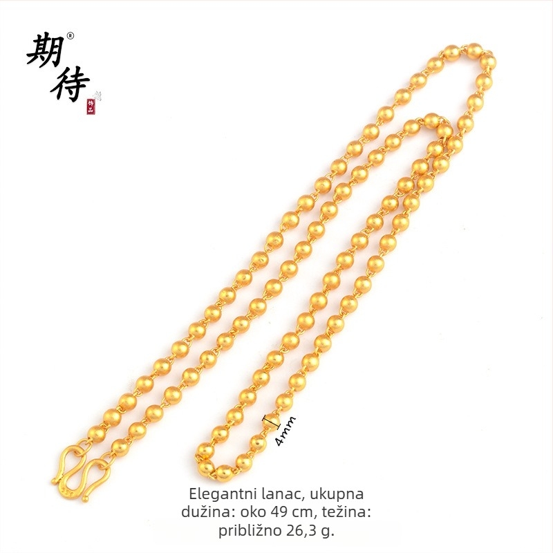 DIY dodaci za nakit – pozlaćeni bakar, elektroplatiranje, vintage stil, lanac s perlicama