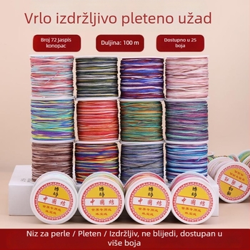 DIY dodaci za nakit • najlon • ručno pleteno • kineski stil • plemeniti uzorak • umjetnički retro stil • Bo Ting • proljeće 2023