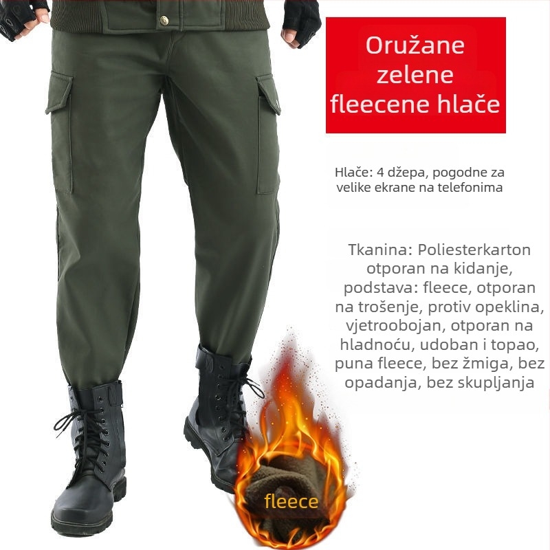 Otporno muško radno odijelo — najlonska tkanina, glavni materijal: lan, odrasli muškarac, s etiketu na ovratniku