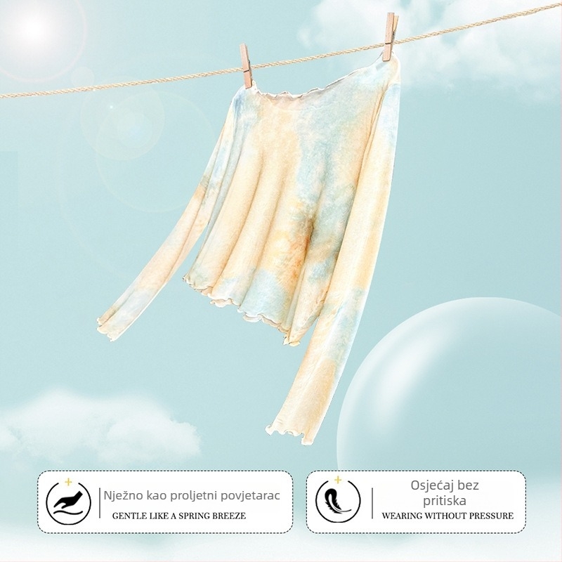 Ženski top za jogu s dugim rukavima, mrežasta tkanina 40D, 95% poliester 5% elastan, crop duljina, prilagodljiv kroj, prozračan