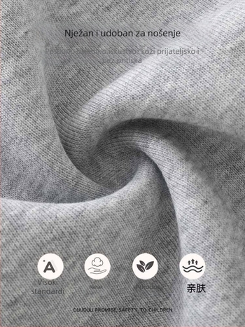 Dječji kardigan s zip zatvaračem za djevojčice, dugi rukavi, ovratnik tipa saka, vanjska tkanina 71% pamuk + 29% poliester, podstava 95% poliester + 5% elastan, za uzrast 1–3 godine, jesen 2025.