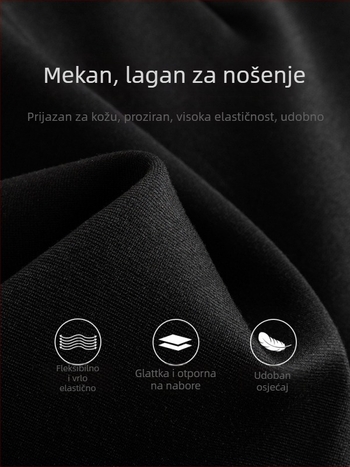 Ženske kratke hlače visokim strukom, casual, Poliester-elastan mješavina, viskozni materijal, visoka elastičnost