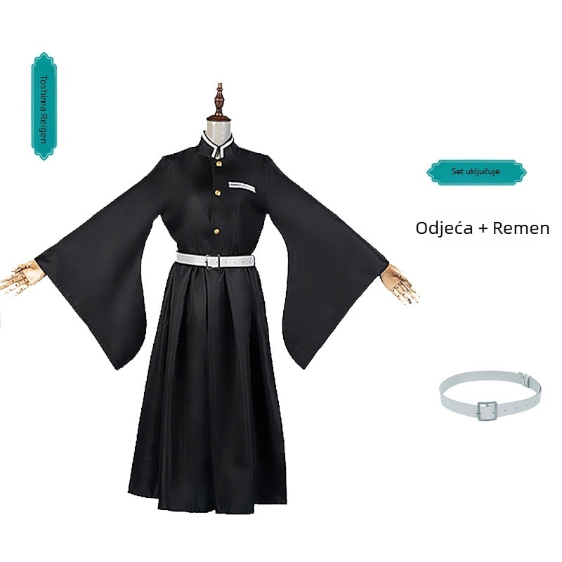 Cosplay Demon Slayer Haori s puff rukavima; poliester 50–70%; japanski stil; za igranje uloga u anime igrama; Dreamland; jesen 2025