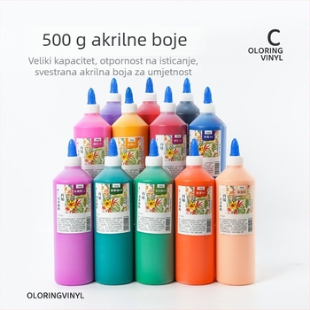 Akrilna boja - propilen pigment, privatna oznaka dostupna, za kinesko slikanje