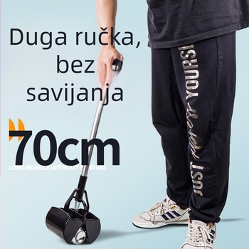 Plastični prikupljač izmeta za kućne ljubimce – za mačke i pse, 1 komad, branda Seven Oh