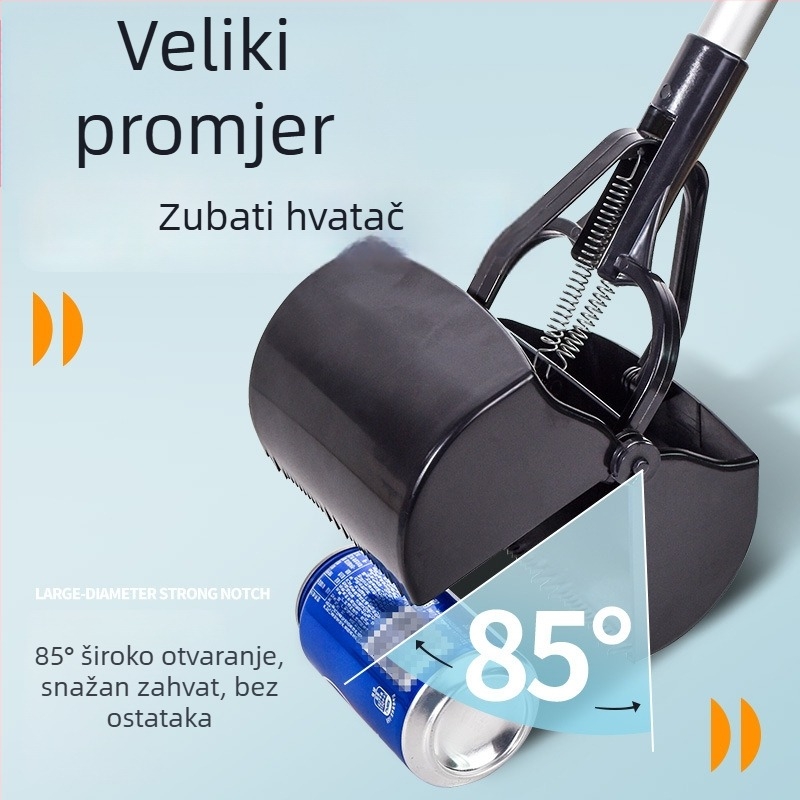 Plastični prikupljač izmeta za kućne ljubimce – za mačke i pse, 1 komad, branda Seven Oh