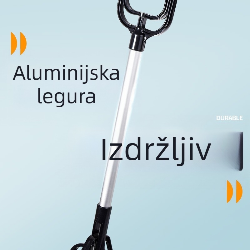Plastični prikupljač izmeta za kućne ljubimce – za mačke i pse, 1 komad, branda Seven Oh