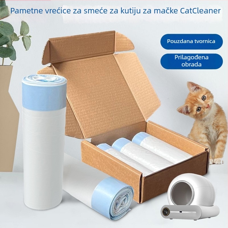 Vreća za mačji pijesak, debeli HDPE, prijenosni dizajn, Cat cleanser marka