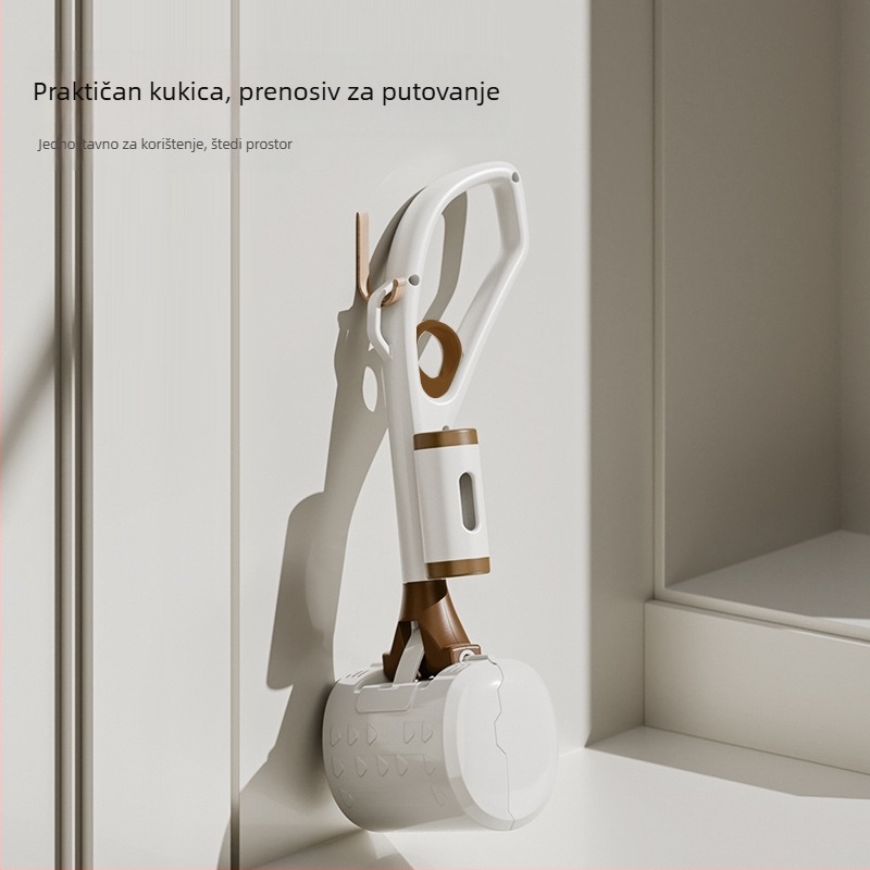 Kimpets prijenosni klip za skupljanje psećih izmeta, ABS materijal, za vanjsku upotrebu, za pse i mačke (Jim Bebe)