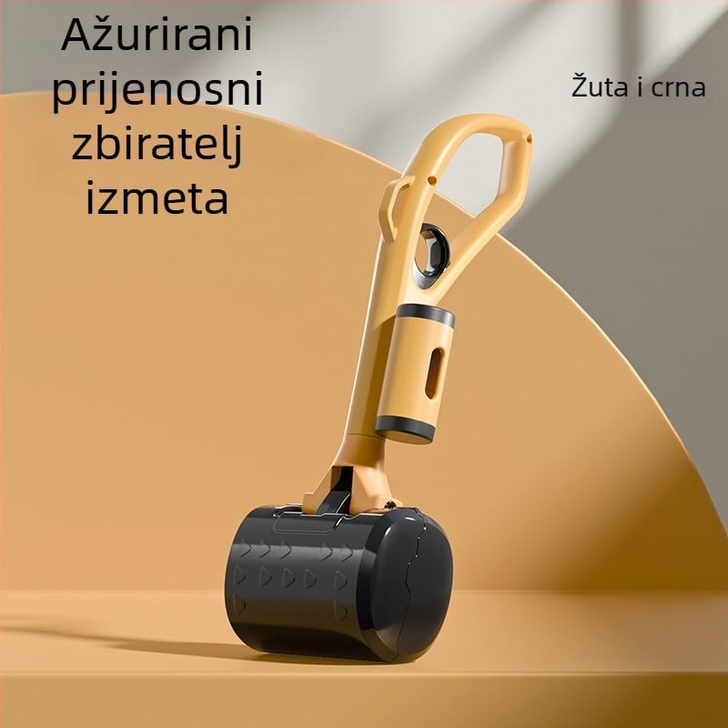 Kimpets prijenosni klip za skupljanje psećih izmeta, ABS materijal, za vanjsku upotrebu, za pse i mačke (Jim Bebe)