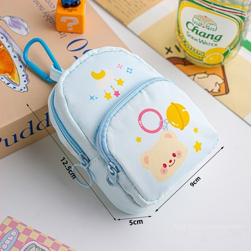 Mini tkaninska kubična torbica i novčanik za novčiće, višenamjensko skladište za šminku i stol, izlazi ljeto 2025