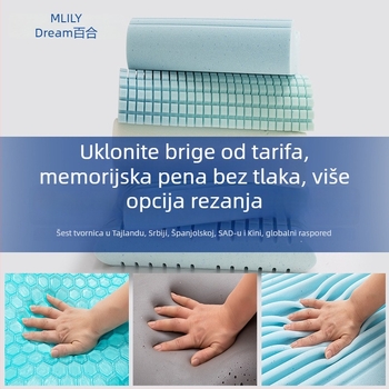 Jastuk od memorijske pjene, valovit oblik, univerzalna uporaba