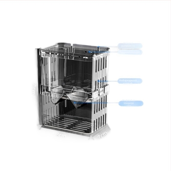 Guppy izolacijska kutija za uzgoj, plastična inkubacijska komora, oprema za akvarij, šifra 78432