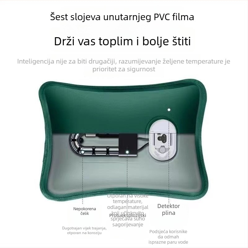 Prijenosni grijac za ruke s U-oblikom grijaće cijevi, 220V AC, 400W, model rsd-1