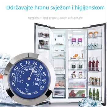 Automobilski termometar i higrometar, model TH, marka Oda, temperatura -30 do 60°C, vlaga 0–100%