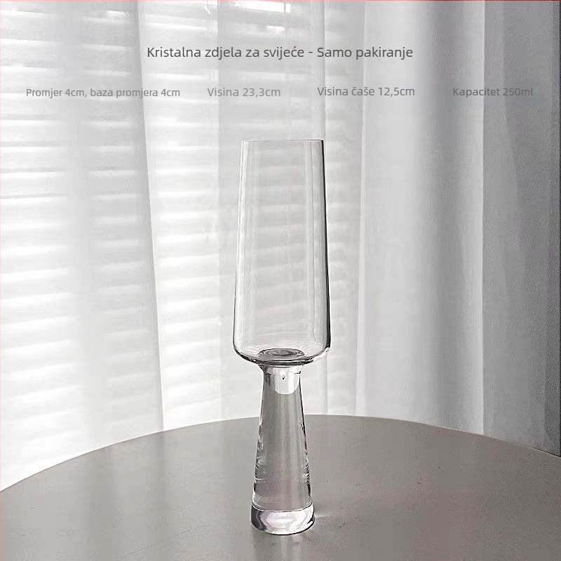 Čaša za vino Cloud Sail, staklo, zapremina 201–300 ml, moderan minimalistički stil, pakiranje u papirnatu kutiju