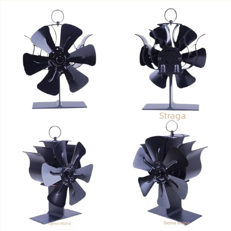 Mali ventilator s PMSM motorom, 220 V, 50 W, napajanje baterijom