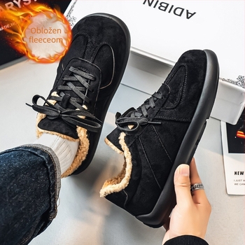 Kućne papuče od suede gornjeg dijela, podstavljene fleeceom, PVC potplatom, debela podstava, unisex