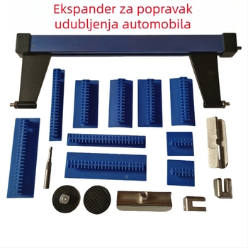 Alat za popravak udubljenja automobila — eksponder za oblikovanje, vanjska potpora, bez boje, bez tragova; legura Che jiulong; za cijeli automobil, svi modeli
