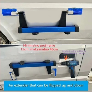 Alat za popravak udubljenja automobila — eksponder za oblikovanje, vanjska potpora, bez boje, bez tragova; legura Che jiulong; za cijeli automobil, svi modeli