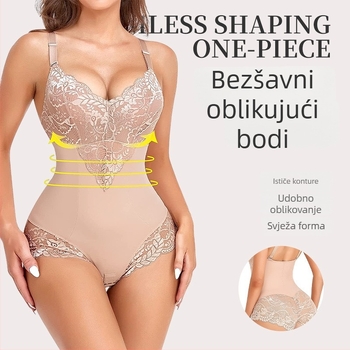 Jednodelni shapewear bodi s podizanjem trbuha i bokova, najlon 80–90%, izlazi u jesen 2024