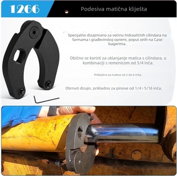 1266 i 7463 Podesivi ključevi za kapne matice, Auto dijelovi, Dongguan, Bez privatne marke