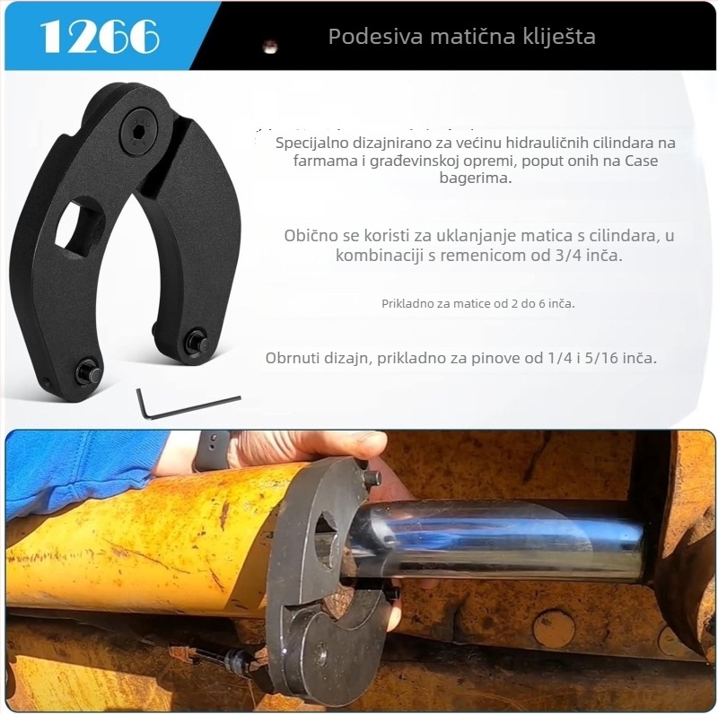 1266 i 7463 Podesivi ključevi za kapne matice, Auto dijelovi, Dongguan, Bez privatne marke