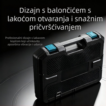 Soldiers and Generals 108-dijelni set alata za kućne auto i električne popravke (PP/TPR/ugljikova čelika)