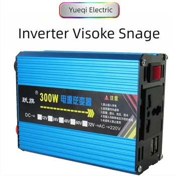 Inverter 12/24V na 220V, 300W, čista sinusoidna valna, za automobil, kamion i kućnu upotrebu