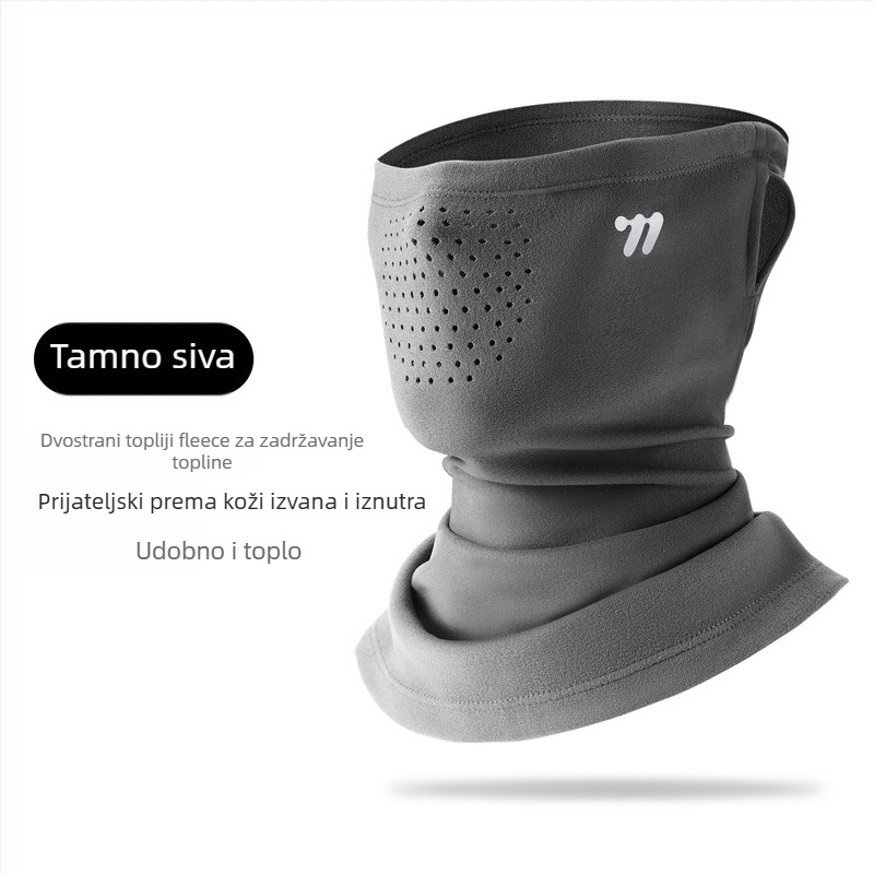 Maska za biciklizam, s fleec navlakom, unisex, materijal poliester/spandeks, brend Westbiking/West rider