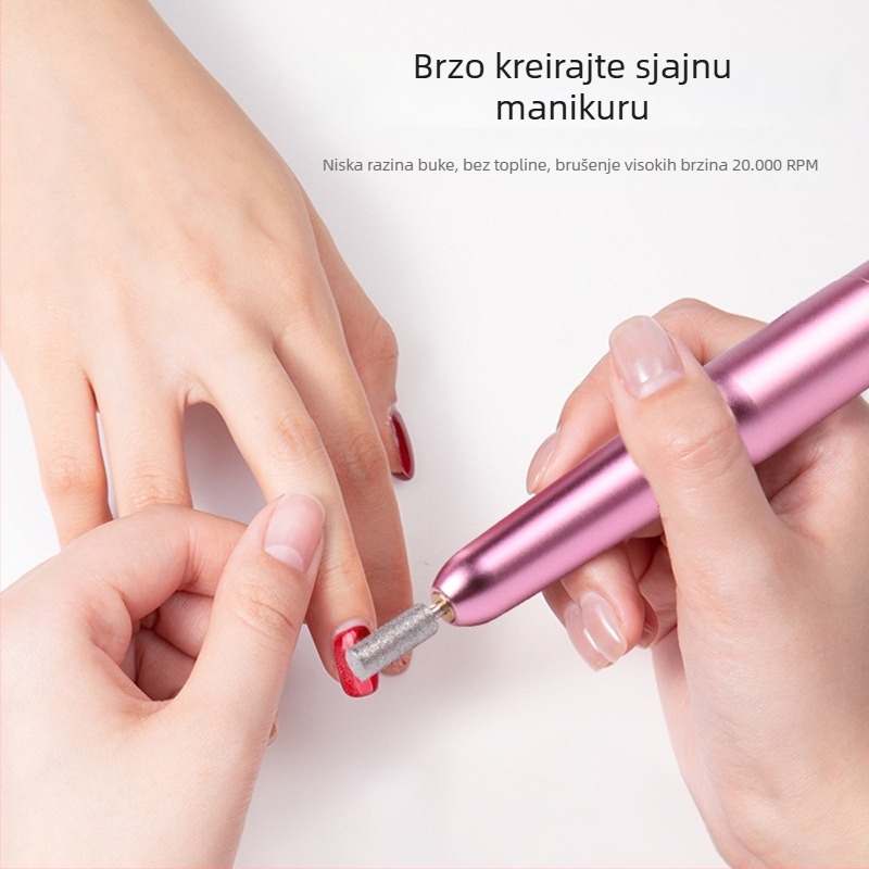 Brusilica za nokte – nova verzija, brzo zamjena glave, dugi vijek trajanja, salonska kvaliteta
