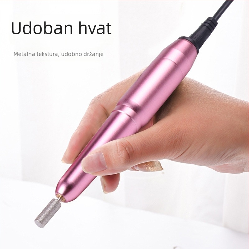 Brusilica za nokte – nova verzija, brzo zamjena glave, dugi vijek trajanja, salonska kvaliteta