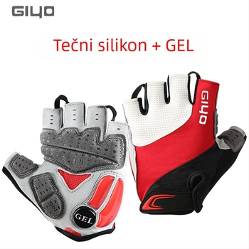 GIYO rukavice za biciklizam - pleteni materijal, unisex za odrasle, za vožnju biciklom i utrke