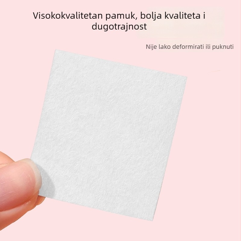 Jednokratne kvadratne maramice za uklanjanje laka s noktiju, netkana tkanina, 57 g, klimonla