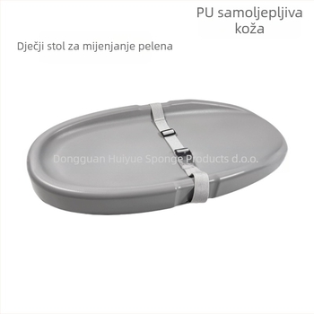 HY5624 Prenosna podloga za mijenjanje beba od PU pjene, laka i višefunkcionalna njega, gustoća 300