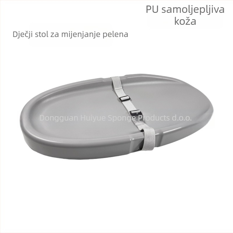 HY5624 Prenosna podloga za mijenjanje beba od PU pjene, laka i višefunkcionalna njega, gustoća 300