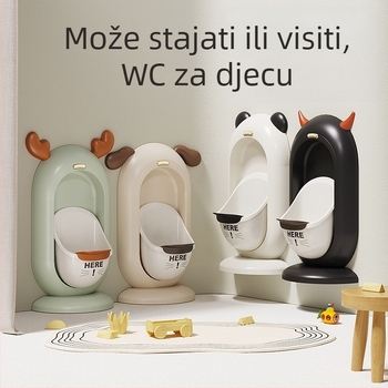 Dječji zidni urin za dječake, PP materijal, pojedinačno pakirano