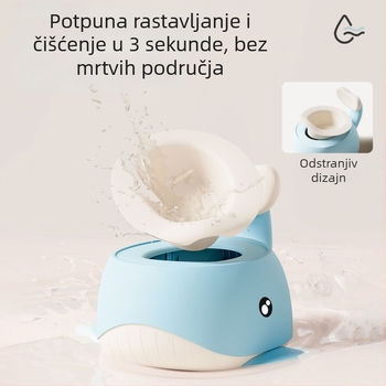 Dječje sjedalo za WC, PP materijal, brend Dodo hani, kartonsko pakiranje, bar kod 165156